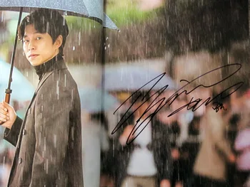 Gong Yoo Yoo In-Na autographed pasirašė photobook Kaukas Guardian
