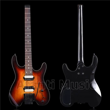 Afanti Music Factory Begalvis Stiliaus Raudonmedžio Įstaiga Elektrinės Gitaros (AWT-2246)