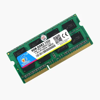 VEINEDA laptop DDR3 8GB 1333 1 600mhz 204pin 1,5 V PC3-10600 sodimm Ram ddr 3 Nešiojamojo kompiuterio Atmintį