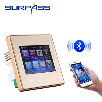 Mini Bluetooth usb fm Smart Home Muzikos Centras Garso Soound Sistema tablet Stereo Sienos Ekrano Stiprintuvą, Viešbučio Garsiakalbis combo