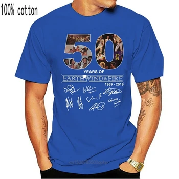 50 Metų Žemės Vėjo Ir Gaisro. 1969 M. 2020 M., T-marškinėliai Moterims T-shirt Dydis S-3XL