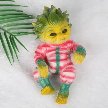 Reborn Baby Grinch Žaislai Realus Animacinių filmų Lėlės Kalėdų Modeliavimas Lėlės Kalėdų Dovana Žaislai, Dovanos Vaikams