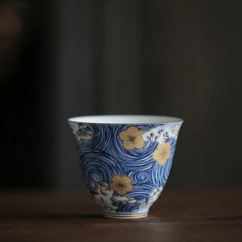 TANGPIN spalvos emalis keramikos arbatos puodelis puer patys puodeliai kinijos kung fu taurės 65ml