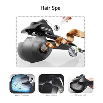 Multi-Funkcija Asmens priežiūros Automatinė Garbanoti Geležies Professional Hair Curler Keramikos Sukasi Elektros Plaukų Plaukų Formavimo Priemonė