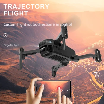 LAUMOX H1 Mini Drone 4k HD Kamera, WiFi FPV Kamera Skrydžio laikas 12 minučių Quadcopter Aukščio Laikyti Sulankstomas RC Dron KF611 S66