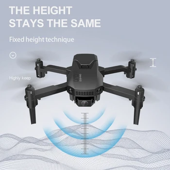 LAUMOX H1 Mini Drone 4k HD Kamera, WiFi FPV Kamera Skrydžio laikas 12 minučių Quadcopter Aukščio Laikyti Sulankstomas RC Dron KF611 S66