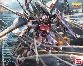 Bandai Gundam MG HD Strike Rouge RM Mobile Suit Surinkti Modelį Rinkiniai figūrėlių, Plastikiniai Modelis Žaislai