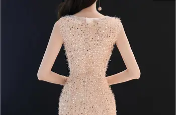 China vakaro suknelė undinė 2019 ilgai didžiulis baigimo suknelę, Promenadzie suknelė 2018 studentų baigimo šalis suknelė vestido de festa