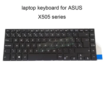 Pakeisti klaviatūras ASUS vivobook 15 X505 X505BA BP, SP ispanijos didelis Įveskite juoda klaviatūra laptop dalys, naują atvykimo originalas