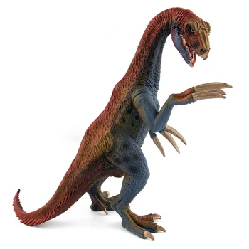 2 Vnt Karšto Juros Periodo Tyrannosaurus Pterosaur Carnotaurus Dinozaurų Modelius, Plastikiniai Therizinosaurus Gyvūnų Žaislai