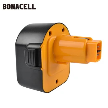 Bonacell 12V 3000mAh Black&Decker PS130 PS130A elektrinių įrankių baterijų A9252 A-9252 A9275 A-9275 A9266 L50