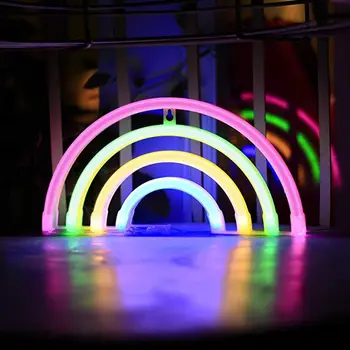 Mielas LED Neonas Pasirašyti Šviesos Debesis Lūpų Mėnulis Neoninės Šviesos Atostogų Šalis Vestuvių Papuošalai USB Naktį Lempa Namų Dekoro Lašas Laivybos