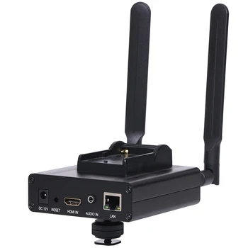 HEVC H. 265 H. 264 HDMI IP Encoder HD Vaizdo įrašų transliavimo Kodavimo RTMP RTMPS už Tampyti Dacast Ustream Wowza 