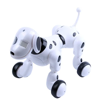 2.4 G Wireless RC Robotas Šuo Protingas Programuojami Kalbėti, Dainuoti Modeliu nuotolinio valdymo Elektroninių animacinių filmų gyvūnų Žaislai Vaikams