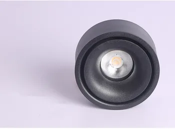 Pritemdomi LED Downlight Lubų Šviestuvai Gyvenimo Lempos Šiaurės Apšvietimas, Virtuvės Lentynose Vietoje šviesos paviršinės montuotės AC90-260v