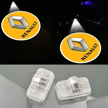 2x Automobilio Duris Mandagumo Lazerinis Projektorius Logotipas Dvasia, Šešėlis, Šviesos, Renault Koleos 2009 2010 2011 2012 2013 2016
