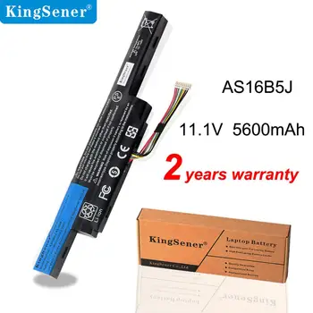 KingSener Naujas AS16B5J AS16B8J Nešiojamas Baterija Acer Aspire E5-575G-53VG 3ICR19/66-2 Nemokamai 2 Metų Garantija