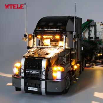 MTELE Prekės LED lemputės Komplektą Už įrangos pardavimas, biuro įrangos Serijos 42078 Mack Himnas Suderinama Su 20076 (neįeina Modelis)