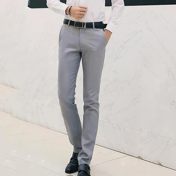2021 m. Pavasarį Oficialų Vyrų Kostiumas Kelnės Mados Atsitiktinis Slim Verslo Suknelė Kelnės Vyrų Vestuvės Darbo Kelnės Plius Dydis M-3XL