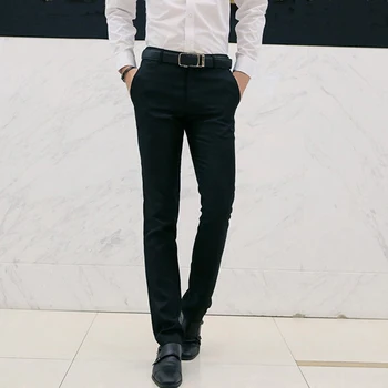 2021 m. Pavasarį Oficialų Vyrų Kostiumas Kelnės Mados Atsitiktinis Slim Verslo Suknelė Kelnės Vyrų Vestuvės Darbo Kelnės Plius Dydis M-3XL