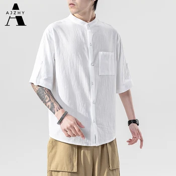 Patalynė Trumpas Rankovės Marškinėliai Vyrams Negabaritinių Japonijos Streetwear Mados Derliaus vyriški Laisvalaikio Marškinėliai Suknelė Marškinėliai Vyrams Drabužius 2020 m.