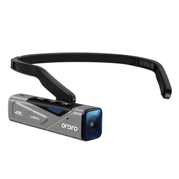 OrdroVideo Kamera 4K vaizdo Kamera Sporto Fotoaparato Ultra HD 60FPS ORDRO EP7 Anti-shake Vandeniui 1080P Full HD Nešiojami Skaitmeninis Fotoaparatas