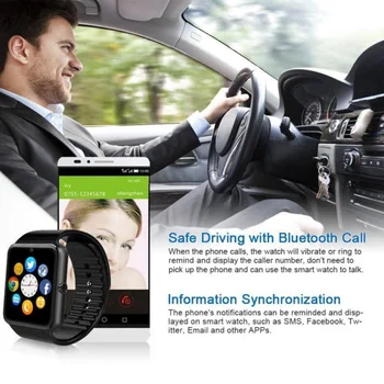 Skaitmeninių LCD Laikrodžių Kortele, Bluetooth, 3.0 GT08 Dėvėti Žiūrėti Multi-Language Sveikatos Stebėsenos Sporto Apyrankės, skirta 