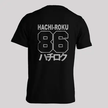 2020 NAUJAS Akina Greitis Star Takumi Fujiwara AE86 Pradinė D Manga HachiRoku Vyrų T-Shirt