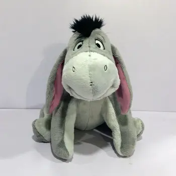 1piece 35cm Originalus Pilka Eeyore Donkey Daiktų, Gyvūnų Minkštas Pliušinis Žaislas Lėlės Gimtadienio Vaikams & Gril Dovanos draugui