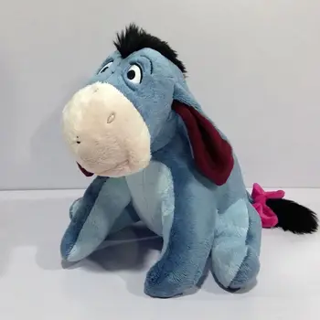 1piece 35cm Originalus Pilka Eeyore Donkey Daiktų, Gyvūnų Minkštas Pliušinis Žaislas Lėlės Gimtadienio Vaikams & Gril Dovanos draugui