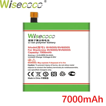 Wisecoco Baterija Blackview BV6000 BV6000S BV7000 BV7000 PRO BV8000 BV8000 PRO Mobiliuoju Telefonu +Sekimo Numerį