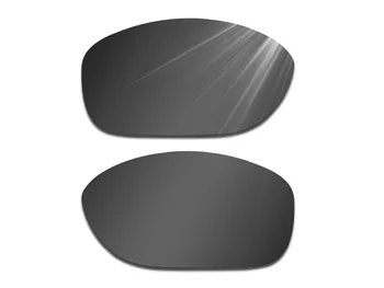 Glintbay 2 Poros, Poliarizuota Akiniai Pakeitimas Objektyvai už Oakley Pit Bull Stealth Black ir Silver Titano