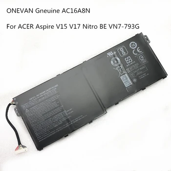 ONEVAN Originali Originalus AC16A8N 4ICP7/61/80 Nešiojamas Baterija Acer Aspire V17 V15 Nitro BŪTI VN7-593G VN7-793G