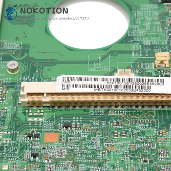 NOKOTION MBTK301001 MB.TK301.001 48.4T301.01N Acer Extensa 5620 nešiojamas plokštė 965PM DDR2 su grafika lizdas nemokamai cpu