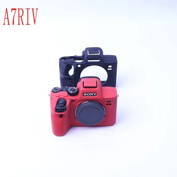 Minkštas Fotoaparato Krepšys Silikono Atveju Gumos Kamera Padengti Odos Sony A7RM4 A7R IV A7 IV A7 III A7R3 A7RM3 A9 ILCE-9