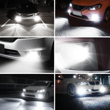 2vnt H8, H11 LED Rūko Lemputės Už Suzuki grant Vitara Swift Kizashi Jimny SX4-Sedanas Automobilio Vairavimas, Veikia Lempos, LED Šviesos Auto