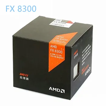 Nemokamas pristatymas AMD FX 8300 CPU Procesorius Originalioje Pakuotėje Aštuonių Branduolių 3.3 G/16M/95W Darbalaukio Socket AM3+ FX-8300 NAUJAS