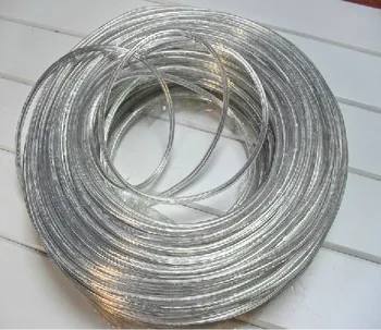 Skaidrios 2*0,75 mm maitinimo laido apvalkalą elektros kabelių Apšvietimo šviestuvai elektros laidais pakabukas liustra apšvietimo maitinimo kabelis