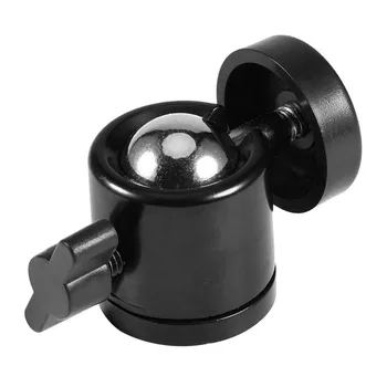 Universalus Mini Kamuolį Galva Aliuminio lydinio Trikojo Galva Pasukama 360 DSLR DV Kamera Mini Trikojo Ballhead 1/4