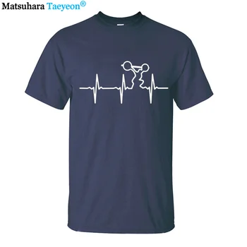2020 Mados Vasaros Derlius T-Shirt Šeimos Sveikatingumo Harajuku Marškinėliai Vyrams Medvilnės marškinėliai trumpomis Rankovėmis Cool Spausdinti Tees Viršūnės