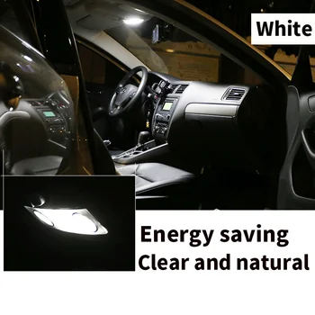 13Pcs Balta Canbus LED Lempos, Automobilių Lemputės Interjero Paketas Rinkinys-2019 Mazda 6 Žemėlapį Dome Kamieno Plokštė Šviesos