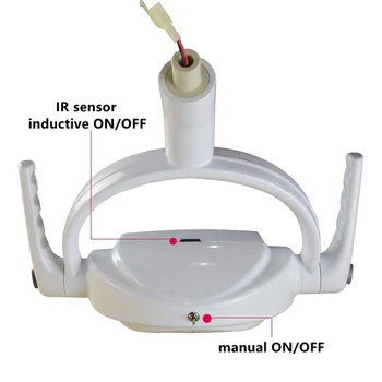Nauja Odontologijos Operatory Shadowless LED Dantų Kėdė Šviesos Lempa, 6x šviesos Diodai