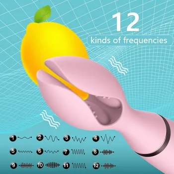12 rūšių Vibratorius moterims Dvigubo Įrašo Vibracijos Moterų Masturbacija Makšties Klitorio Stimuliatorius Spenelių Sekso Žaislas, skirtas Suaugusiųjų