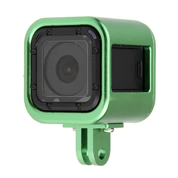 Viršutinis korpuso Dangtis Aliuminio Narvelio Apsaugos Atveju dėl GoPro Hero 4 Sesijos Go Pro hero 4s Veiksmų Fotoaparato Priedų