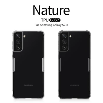 Samsung Galaxy S21 Ultra Atveju Nillkin Pobūdžio Serijos Ultra Plonas TPU Case For samsung Galaxy S21 Plius Funda Minkštas Galinį Dangtelį
