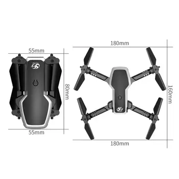 Mini Drone 4k HD Kamera, WiFi FPV Live Video RC Quadcopter Oro Slėgio Aukščio Laikyti RC Quadcopter Tranai Žaislas, Lauko Žaislai