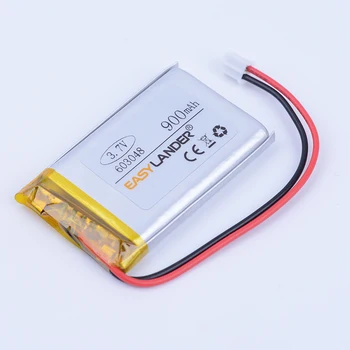 603048 3.7 V 900mAh li-Polimero Li-ion Baterija ir žaidimų Pelę, MP3, MP4, GPS PSP DVR PDA LED Lampe garsiakalbis 063048