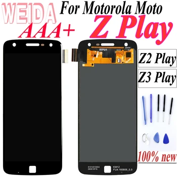 Patikrintas 5.5 colių Motorola moto Z Žaisti Z2 Žaisti Z3 Žaisti Lcd Ekranas Ekrano moto Z Žaisti Ekranas skaitmeninis keitiklis Asamblėja