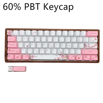 Sakura Keycap 60% PBT OEM Keycap Nustatyti, Mechanische Toetsenbord keycap Voor Už GK61X GK64XS GH60 RK61/ALT61/Annie