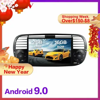Jutiklinis ekranas Android 9.0 Automobilių DVD Grotuvas, galva, blokas, skirtas 